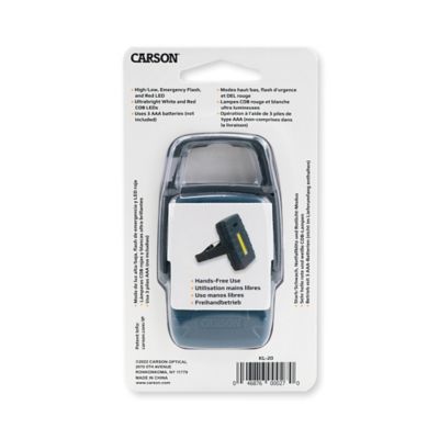 Image showing  90-Lumen Compact COB White and Red LED Flashlight with Hook and Stand, KL-20