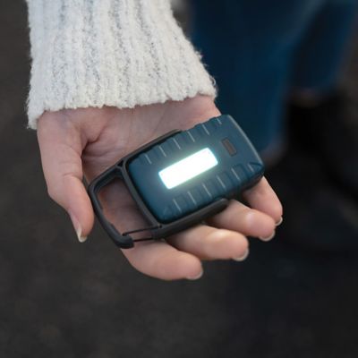 Image showing 8 th Carson Optical 90-Lumen Compact COB White and Red LED Flashlight with Hook and Stand, KL-20