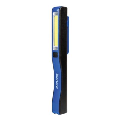 Die Hard 200-Lumen Water-Resistant Rechargeable COB LED Pen Light with Clip