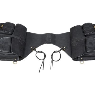 Image showing  Oiled Leather Saddle Bag