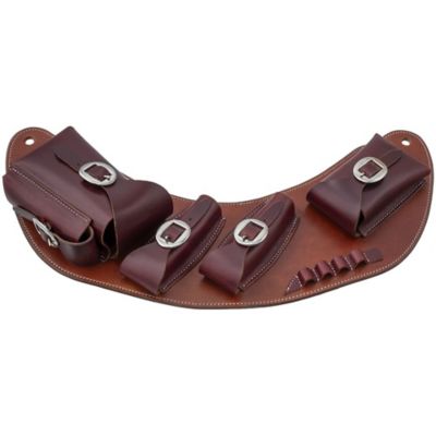 Image showing  Leather Medicine Cantle Bag