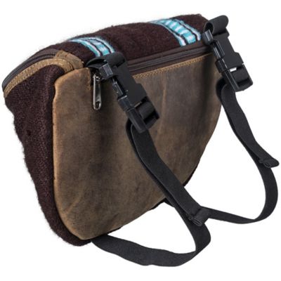 Image showing  Saddle Pouch with Hand Weaving