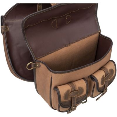 Image showing  Canvas Trail Bag with Leather Accents