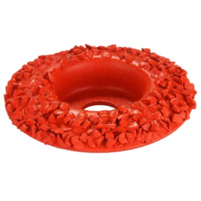 Image showing  Orange Heavy Grit - Dome Top Disc