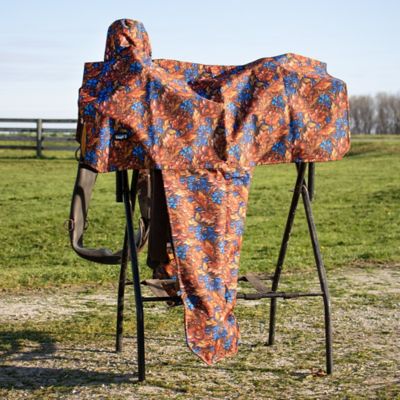 Image showing  Heavy Denier Nylon Saddle Cover in Prints