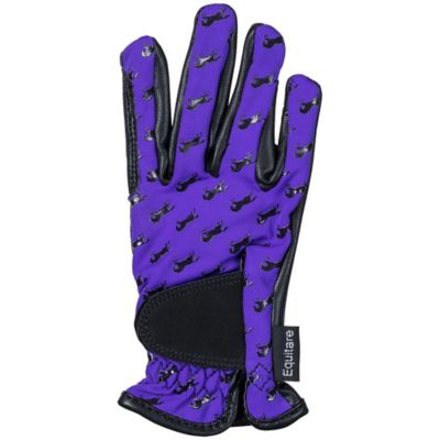 Image showing  Youth Lycra Grip Riding Gloves