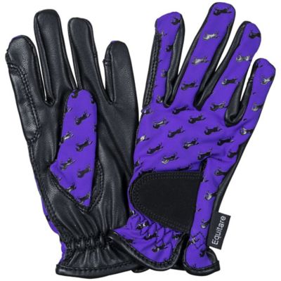 Image showing  Youth Lycra Grip Riding Gloves