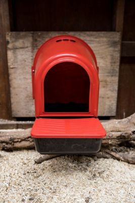 Image showing  Rollout Wall-Mounted Nest Box, Red