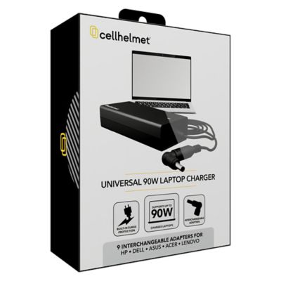 Image showing 8 th CELLHELMET 90-Watt Universal Laptop Charger with 6 Adapters