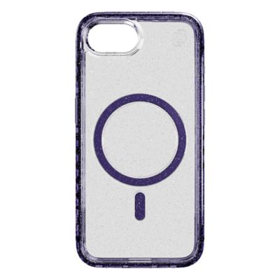 CELLHELMET Magnitude Series MagSafe-Compatible Case for iPhone 16e (Lilac Purple Sparkle)
