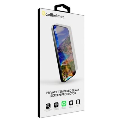 Image showing 6 th CELLHELMET Privacy Tempered Glass for iPhone 16e/14/13/13 Pro with Alignment Tray