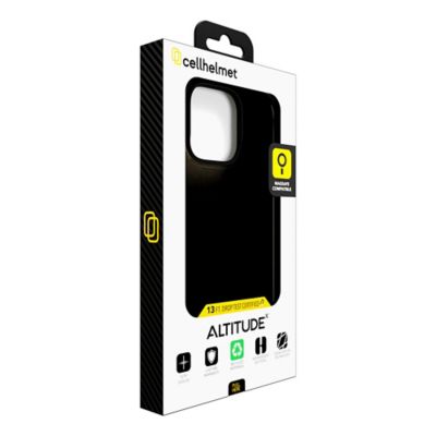 Image showing 6 th CELLHELMET Altitude X Series Case (iPhone 16 Pro Max, Onyx Black)