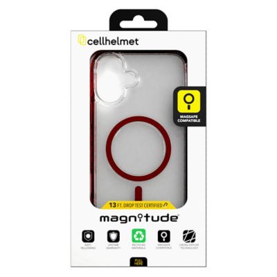 Image showing  Magnitude Series MagSafe-Compatible Case (iPhone 16 Plus, Lava Red)