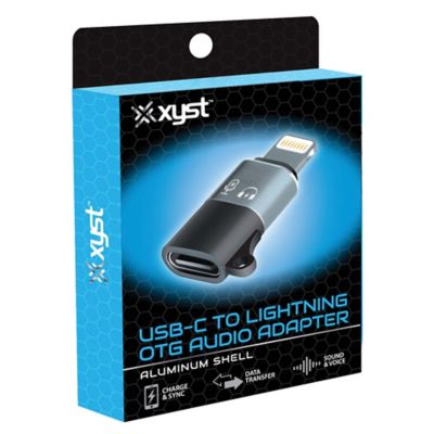 XYST USB-C to Lightning OTG Audio Adapter