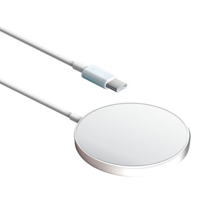 Image showing  15-Watt MagSafe Wireless Charger with Built-in USB-C Cable