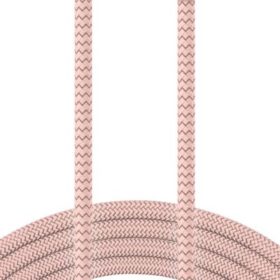 Image showing  Charge and Sync USB to Lightning Braided Cable, 10 ft. (Rose Gold)