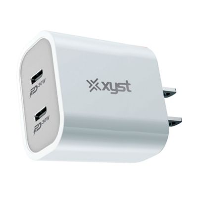 Image showing  30-Watt Dual USB-C Wall Charger
