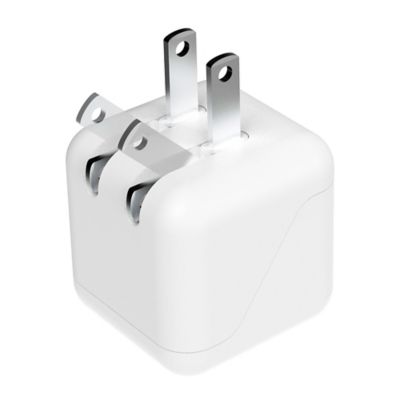 Image showing  2.4-Amp Dual USB Wall Charger (White)