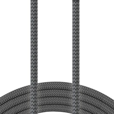 Image showing  Charge and Sync USB to USB-C Braided Cable, 10 ft. (Black)