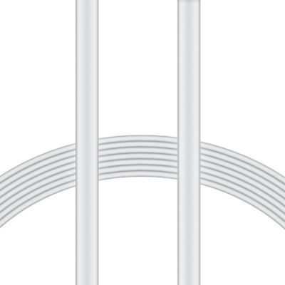 Image showing  Charge and Sync USB to USB-C Flat Cable, 4 ft. (White)
