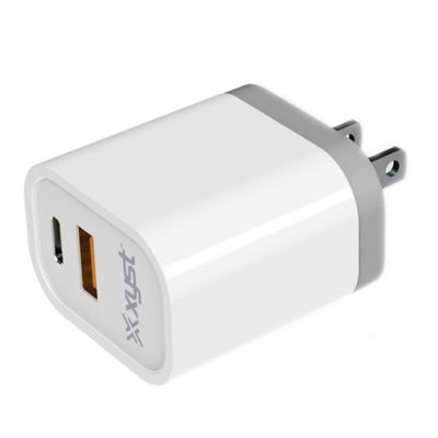 Image showing  3.4-Amp Dual USB Wall Charger with USB Port and USB Type-C Port