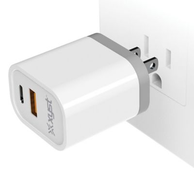 Image showing  3.4-Amp Dual USB Wall Charger with USB Port and USB Type-C Port