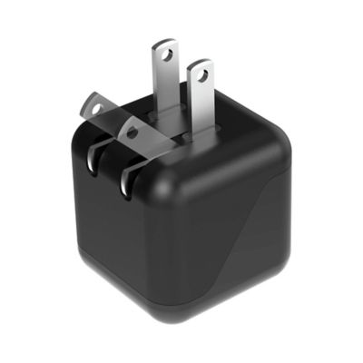 Image showing  2.4-Amp Dual USB Wall Charger (Black)