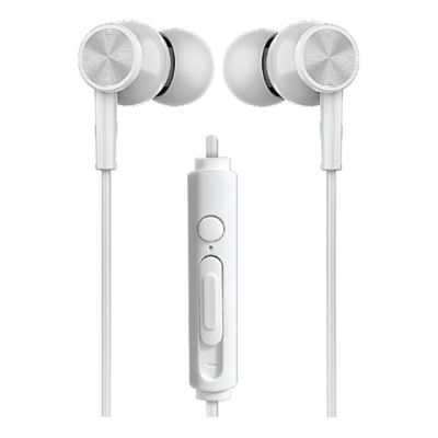 Image showing  In-Ear Earbuds with Microphone, XYS-E3512 (White)