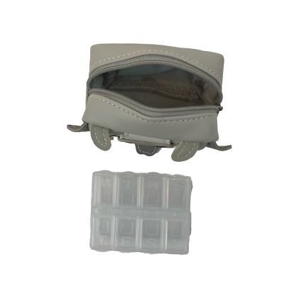 Image showing  PU Leather Pill Case - Goat