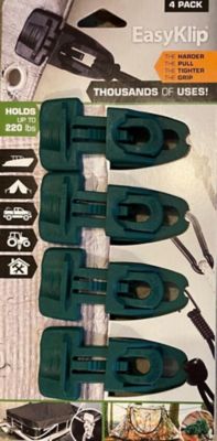 Image showing  4pk Heavy Duty Tarp Clips