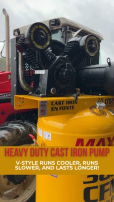 Image showing  Premium 80 gal. Air Compressor With Mag Starter