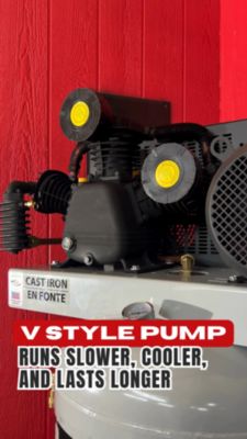 Image showing  Heavy Duty 80 Gallon Air Compressor