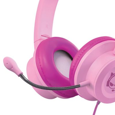 Image showing  Kombat Kitty Gaming Headset for Kids (Pink)