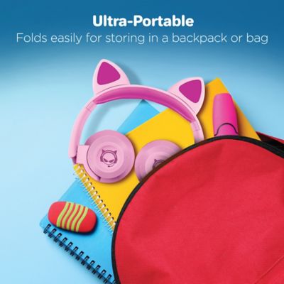 Image showing 7 th HyperGear Kombat Kitty Gaming Headset for Kids (Pink)