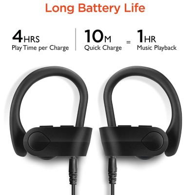 Image showing  Sport X2 Bluetooth Earbuds, True Wireless, Black