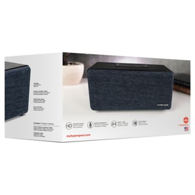 Image showing  Fabrix 2 8-Watt Portable Bluetooth Speaker with Microphone, Black
