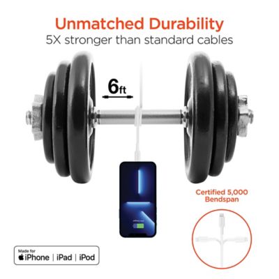 Image showing 9 th HyperGear SpeedBoost 25 W PD Dual-Output Lightning Wall Charger Kit