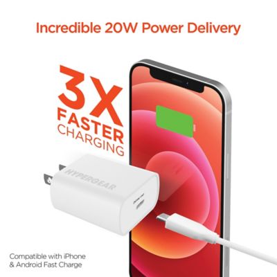Image showing 5 th HyperGear 20 W Power Delivery USB-C Wall Charger