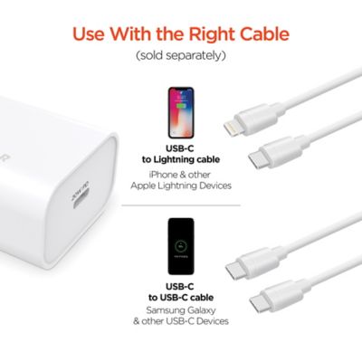 Image showing 6 th HyperGear 20 W Power Delivery USB-C Wall Charger