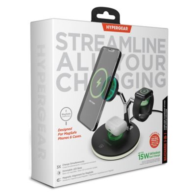 Image showing 1 th HyperGear MaxCharge 3-in-1 Wireless Charging Stand
