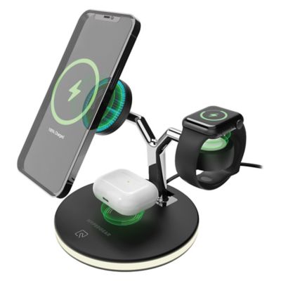 Image showing 2 th HyperGear MaxCharge 3-in-1 Wireless Charging Stand