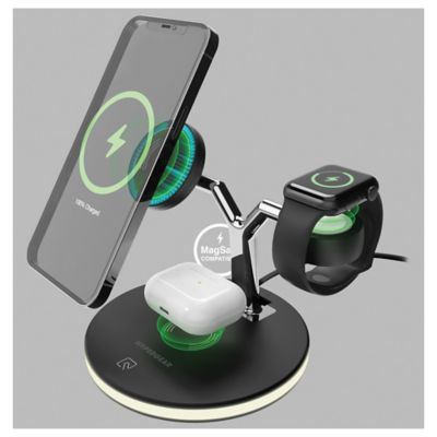 Image showing 6 th HyperGear MaxCharge 3-in-1 Wireless Charging Stand