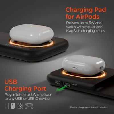 Image showing 6 th HyperGear 15 W PowerFold X-Ray 4-in-1 Foldable Wireless Charging Stand