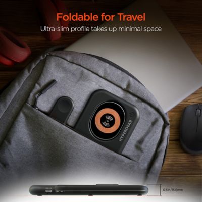 Image showing 8 th HyperGear 15 W PowerFold X-Ray 4-in-1 Foldable Wireless Charging Stand