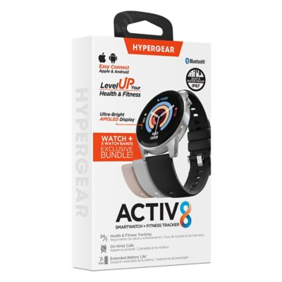 Image showing  Activ8 Smartwatch + Fitness Tracker, Silver, 16031