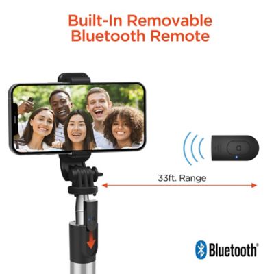 Image showing  SnapShot Wireless Selfie Stick with Tripod and Bluetooth Remote
