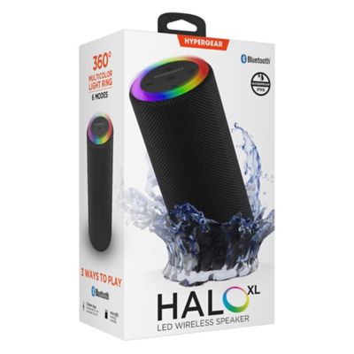 Image showing  Halo XL Waterproof True Wireless Stereo Portable Bluetooth Speakerphone with LED Light Ring, 15886