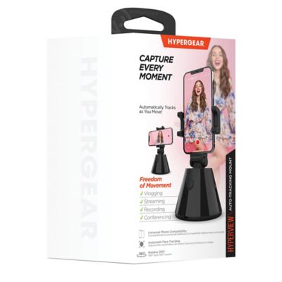 Image showing  HyperView Auto-Tracking Universal Phone Mount, Black