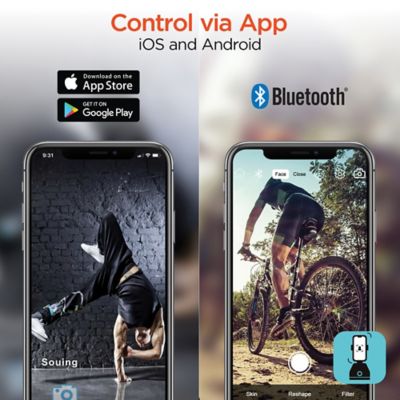 Image showing  HyperView Auto-Tracking Universal Phone Mount, Black