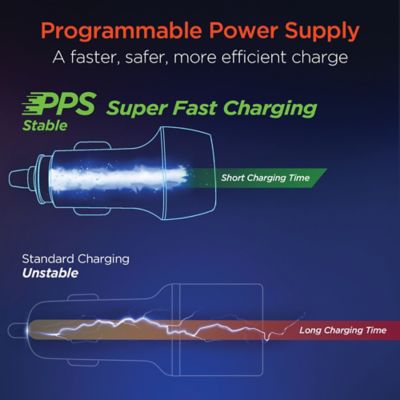 Image showing  SpeedBoost 25-Watt PD Lightning Car Kit